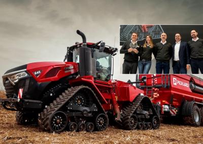 Case IH Quadtrac 715 ir kompanijos 