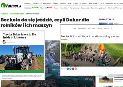 Vaizdo ekranų nuotraukos iš užsienio žiniasklaidos.