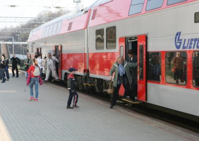 Traukinys. Rinkos aikštės nuotr.